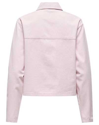 Only - ONLElsa Crochet Shirt Jakke - Pale Lilac